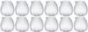 Adelia Glass Milk Pitcher, 15ml, Bean and Egg Mould, Set of 12, F-37416