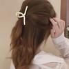 1pcs 11cm Women Cross Frosted Hairpin Fashion Elegant Hair Shark Clip Large Hair Claw Clips Girls Korean Hair Accessories