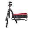 Vitec Imaging Manfrotto Befree Advanced Aluminum Tripod Kit with Head and Lever Black 4-Section Free-Loop Lock, (MKBFRLA4BK-BH)