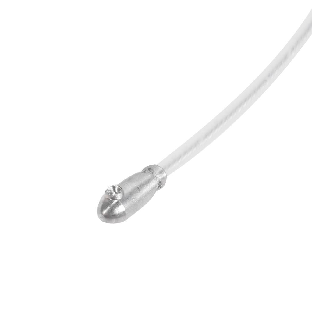 70# Steel MultiStrand Steel Wire Rope WearResistant Mechanical Traction Pull Steel Cable Wire Rope(5m 16.4ft )