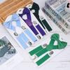 Solid Color For Boys For Children Hanging Pants Clip Bow Tie Tie Suspenders Set Suspenders Clips