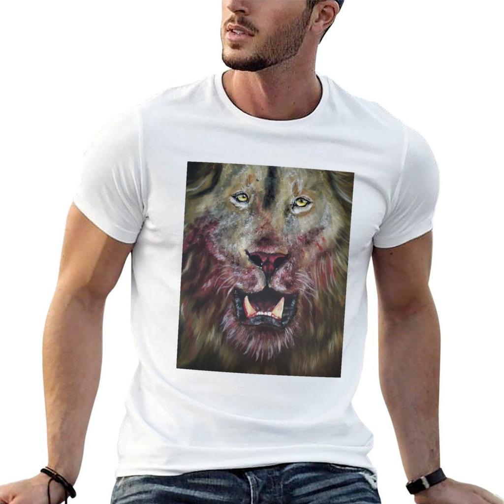 The Bloody Lion Eats Tonight TShirt Lightweight Cooling Short Sleeve Tee