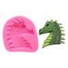 Dinosaur Fish Scales Fondant Cake Decorating Silicone Mold Pastry Chocolate Mould Candy Ice Cream Mold DIY Baking Tool