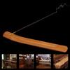 Natural Wooden Incense Stick Holder Ash Catcher Meditation Gift Ornament for Home Bedroom Church Decoration