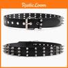 Solid Color Fashion Rivet Design Women Casual Belt For Street Wearing Style