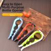Labor-saving Jar Opener 4 in 1 Bottle Cap Twister Can Lid Remover  for Weak Hands and Arthritic