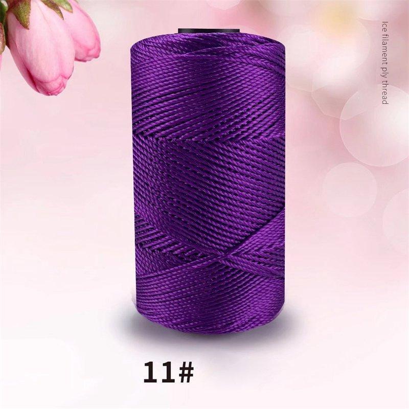 Ручная работа, ремесло, витой шнур макраме, сделай сам, свадебный декор, полипропиленовая швейная нить, 34 цвета, веревка