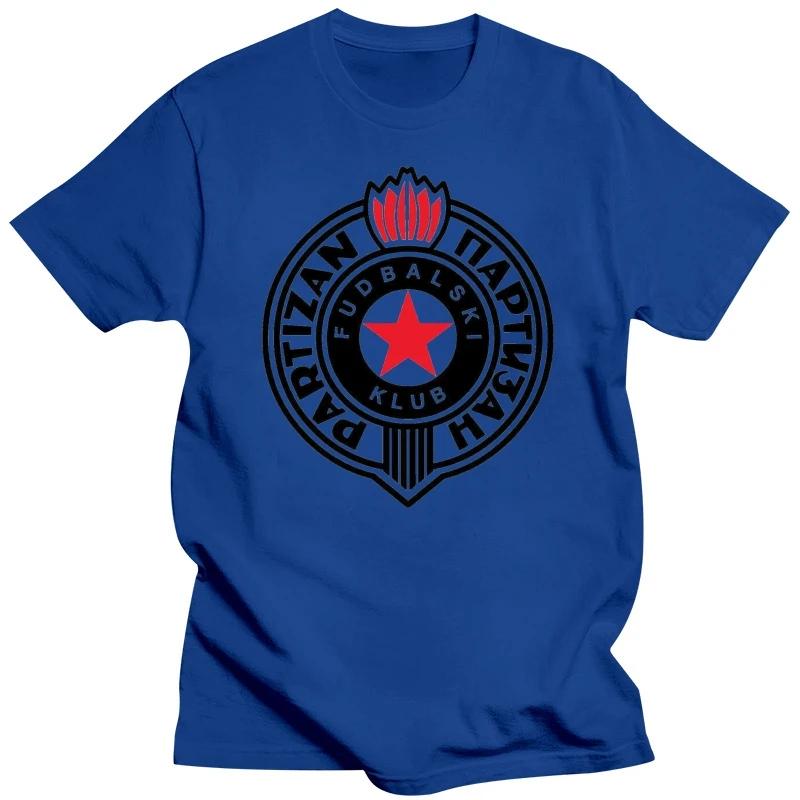 Partizan Belgrad T Shirt New Short Sleeve Round Collar Animes T Shirts Fashion 2019 Unisexs designer clothes new in tops tees