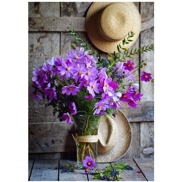 Алмазная вышивка яркий цветок 5D алмазная мозаика картина современный цветок вышивка крестиком