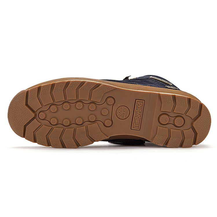 Timberland Кожаные повседневные прочные нескользящие функциональные туфли среднего размера для улицы, мужские туфли темно-синего цвета A6839W