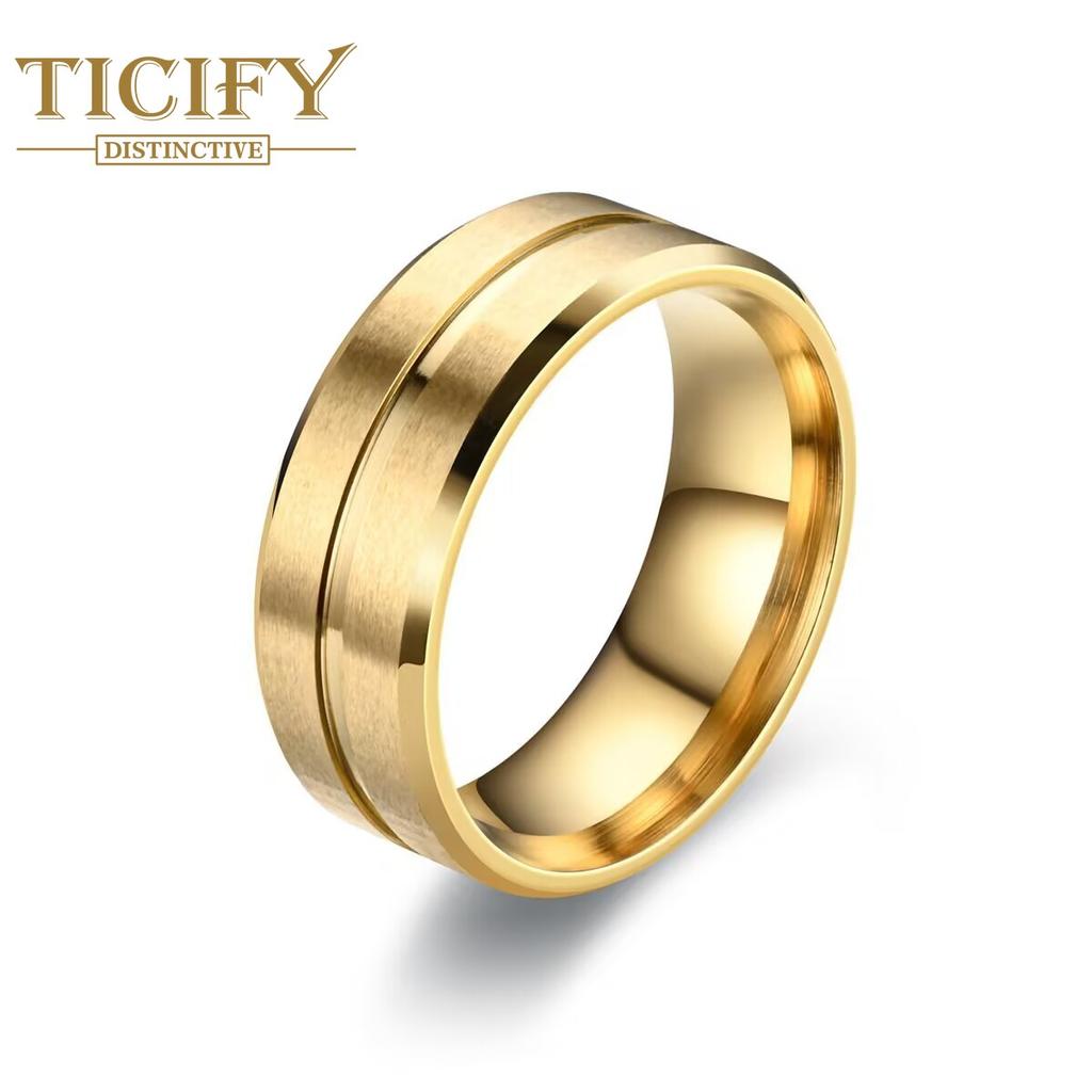 Кольцо из титановой стали для мужчин, европейское и американское нишевое простое парное кольцо с матовой матовой поверхностью