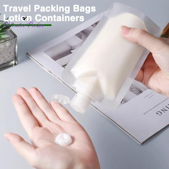 5 шт., набор для разлива по бутылкам для путешествий, упаковочные пакеты, прозрачный герметичный одноразовый шампунь без запаха, крем для мытья тела, крем для лица, лосьон для хранения, сексуальная одежда для взрослых