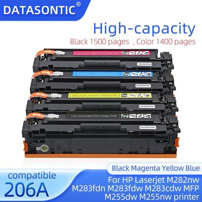 Цветной тонер-картридж 206A для принтера HP Laserjet M282nw M283fdn M283fdw M283cdw MFP M255dw M255nw W2110A W2111A W2112A W2113A