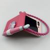z flip 5 case cute phone cases with stylus Pink flip Cover for Samsung Galaxy Z Flip 5 case kawaii case with silicone hand strap