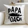 classic band Papa Roach Cushion Cover Soft  EasyWash Pillow Case  Versatile for Couch Bed Travel and Office