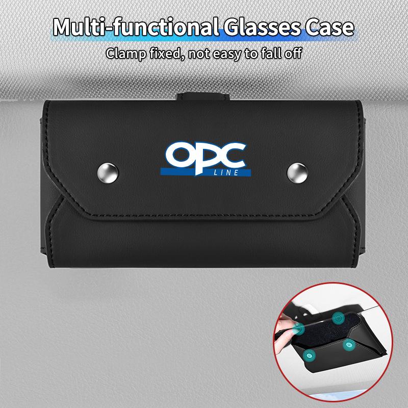 Universal Car Glasses Case Sun Visor Glasses Box Accessories For Opel Corsa Astra Insignia Vectra Zafira Meriva Mokka Ampera QA5