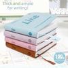 Portable To Do List Notebook Leather Cover Schedule Plan Book New Notepad  Student Stationery