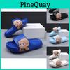Мультяшные детские шлепанцы Black Myth Wukong для мальчиков, летние, мягкие и удобные