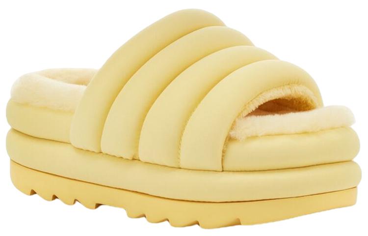 Women's Slippers UGG EVA Abrasion Resistant Abrasion Resistant Slide Slippers Women's Yellow