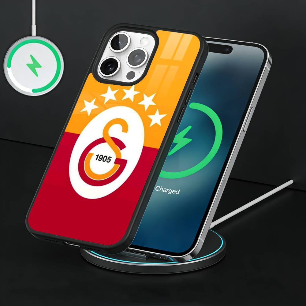 Чехол для телефона с логотипом G-GalatasarayS 1905s Для iPhone 17, 16, 15, 14, 13 Plus, Pro Max Магнитный Для Magsafe Беспроводная зарядка