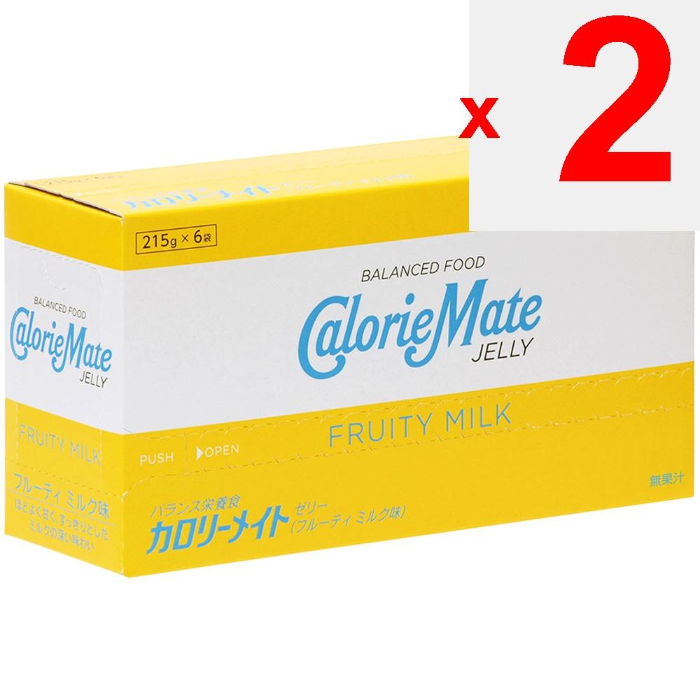 Otsuka Calorie Mate Fruity Milk Jelly 215g X 6 Other (check Locks, Tongue Cleaners, Etc.) Thia Pack Other (check Locks, Tongue Cleaners, Etc.)