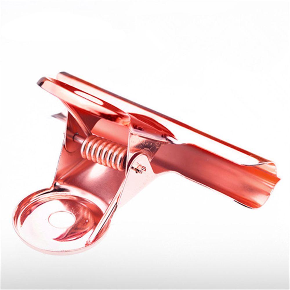 Photo Holder Bookmark Clips Stationery Round Metal Clamp Ticket Clamp Binder Clip Paper Clips