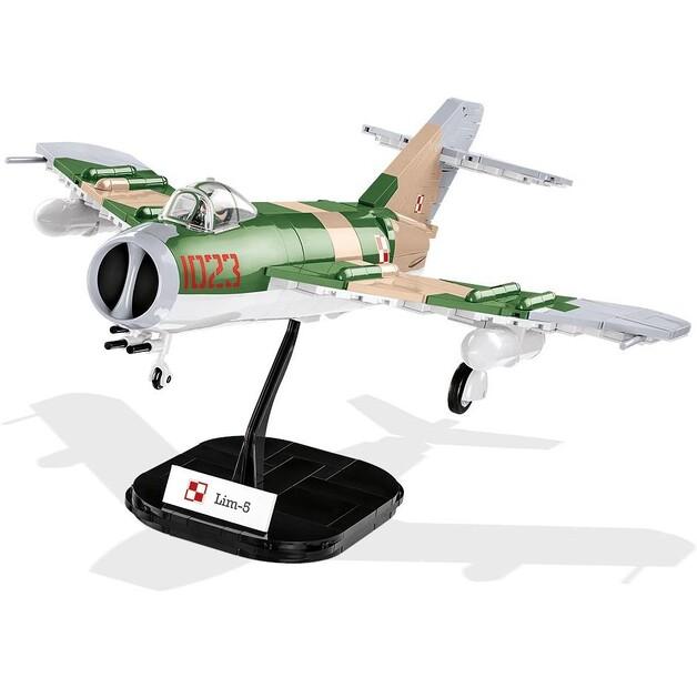 Конструктор пластиковый Cobi Historical Collection Cold War Lim-5 Польские ВВС 1959 COBI-5824