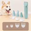 4 In 1 Pet Electric Clipper Usb Charging Dog Clipper Nail Trimmer Cat And Dog Hair Care Beauty Clipper Pet Hair Cleaning Tool