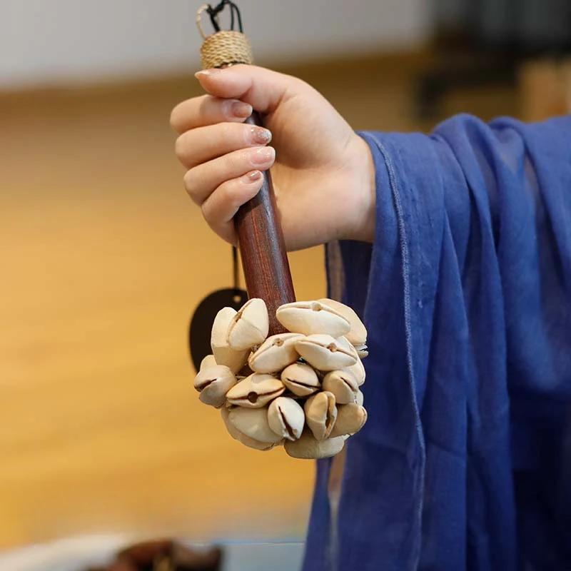 Музыка ветра Натуральные семена Звон колокольчиков Ударные инструменты Редкий музыкальный инструмент Целебные звуки Медитационные аксессуары