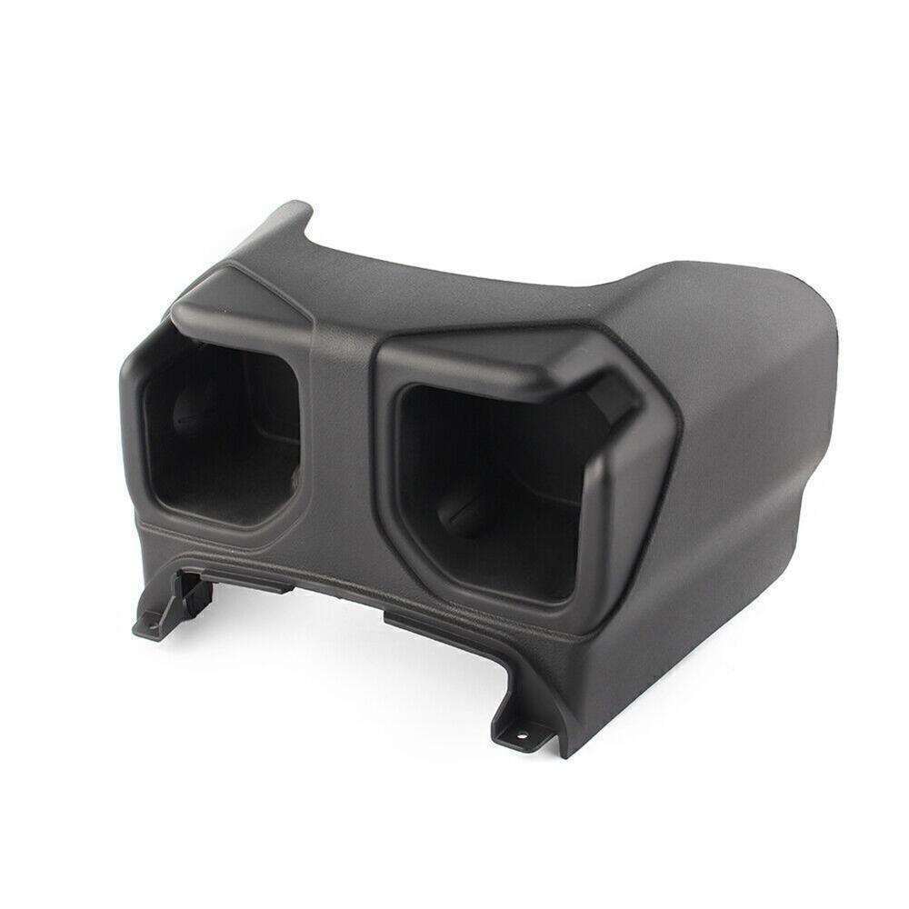 Держатель для чашки консоли 6BN67TX7AC подходит для Jeep Wrangler JL 2018 2019 года, черный задний пол