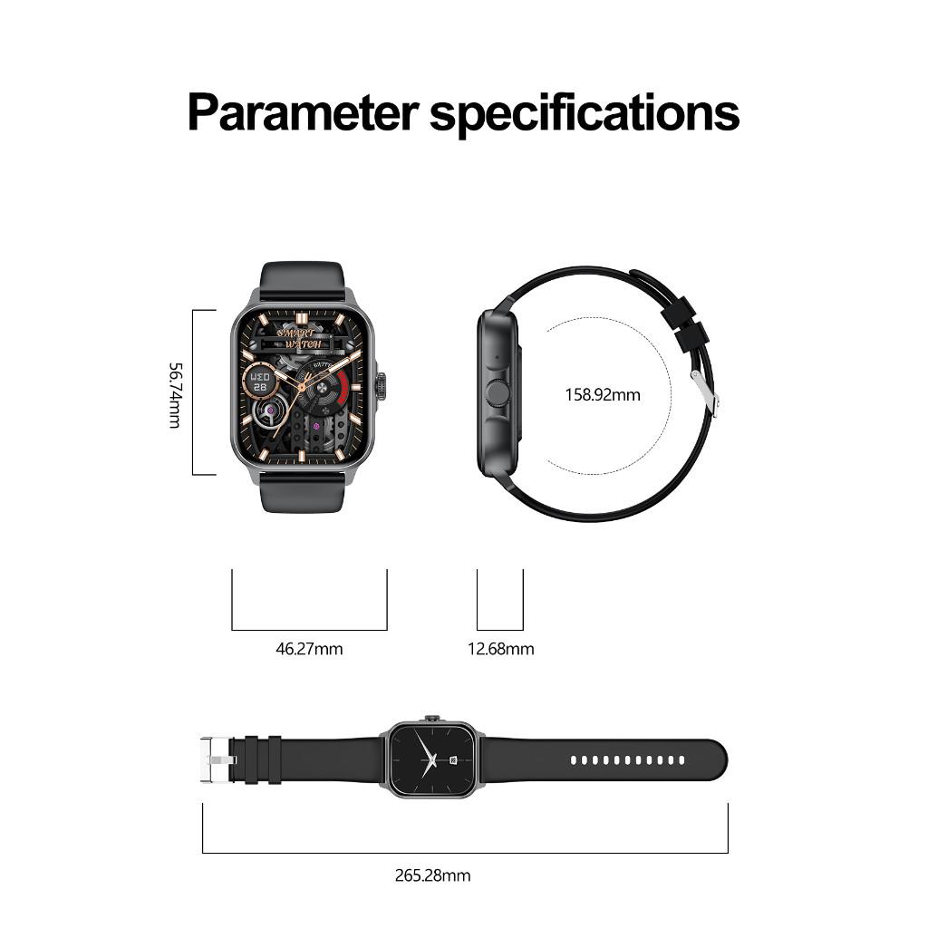 ZW36A Smartwatch Bluetooth Call Information Push Step Counting Sports Watch Smart Bracelet