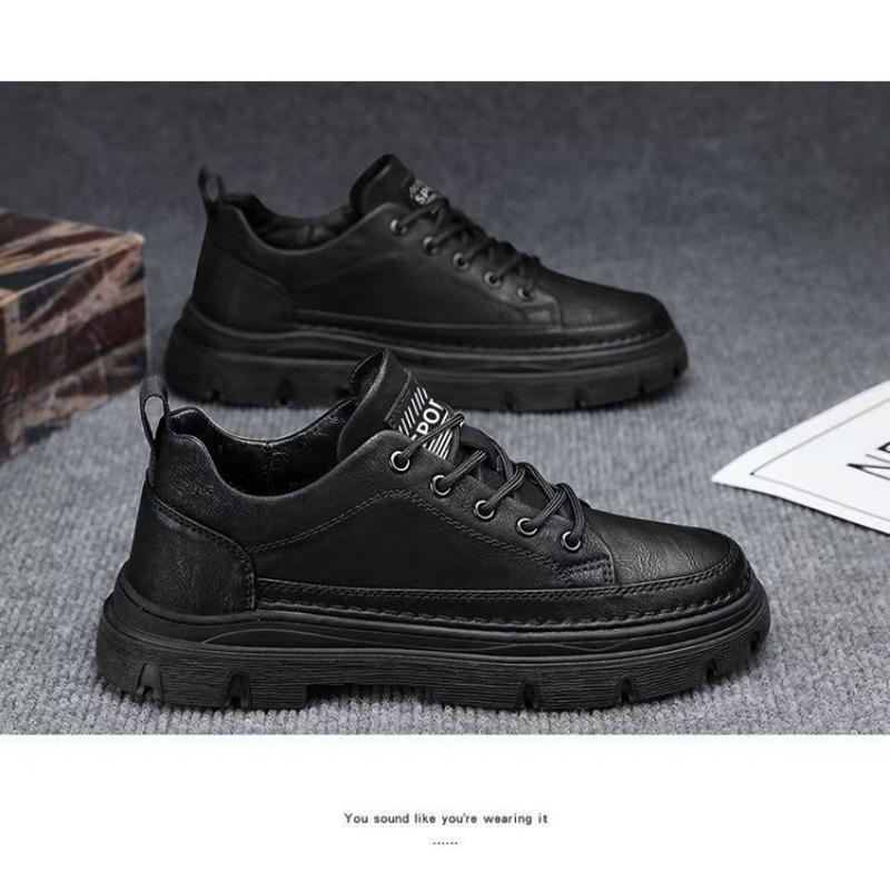 Men S Low Top Work Boots Non Slip Soft Sole Casual Shoes