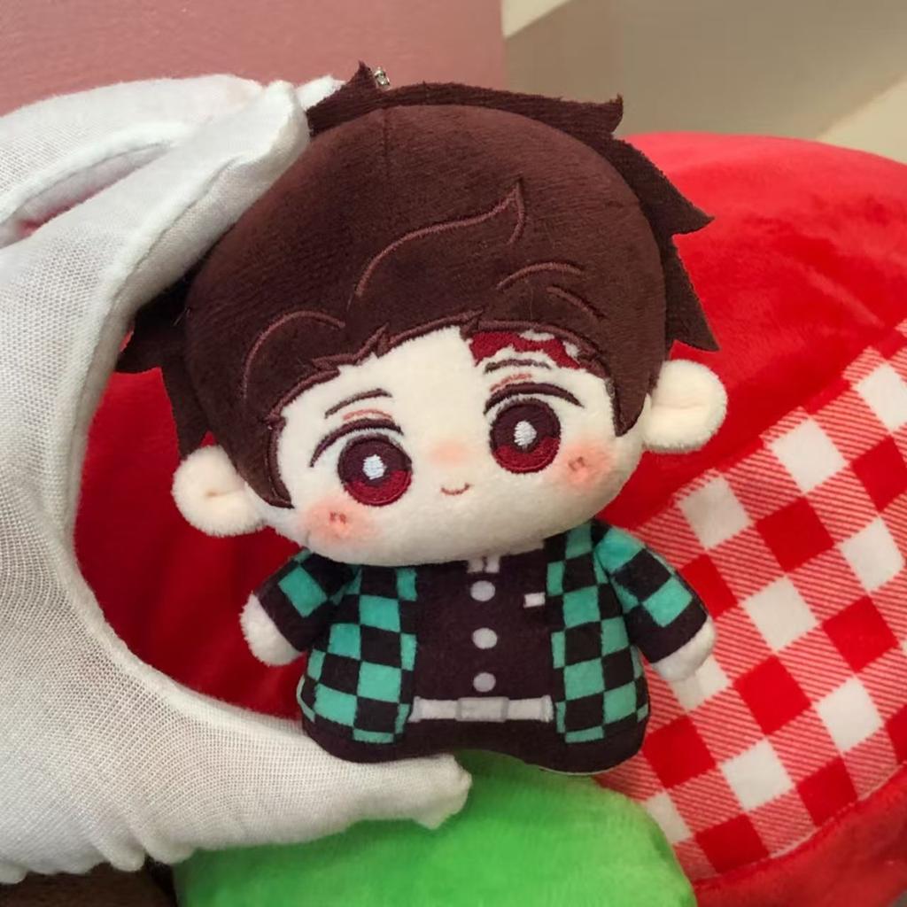 Фигурка Аниме Демон Гию Томиока Мицури Канроджи Доума 10 см Хлопковая Кукла Плюшевая Игрушка Милое Украшение для Рабочего Стола Праздничный Подарок Для Фанатов