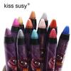 Pearlescent Eyeshadow Lipstick Pencil Waterproof Glitter Matte Makeup Pigment Silkworm Pen 2 In 1, 08 08, 1 Piece
