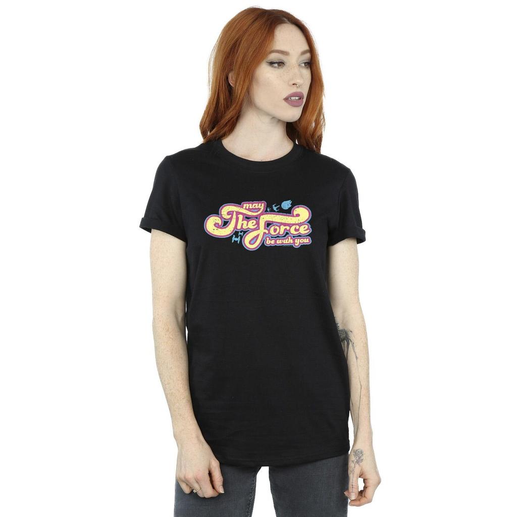 Star Wars: A New Hope Womens/Ladies Cotton Boyfriend T-Shirt