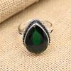 Ювелирные изделия ручной работы из хром-диопсида, кольцо из стерлингового серебра 925 пробы