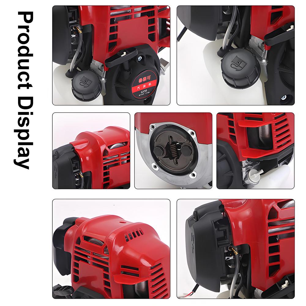 Двигатель для газонокосилки Двигатель GX50 Четырехтактный GX35 Садовый высокой мощности Боковой рюкзак Бензиновый двигатель для культиватора косилки газонокосилки