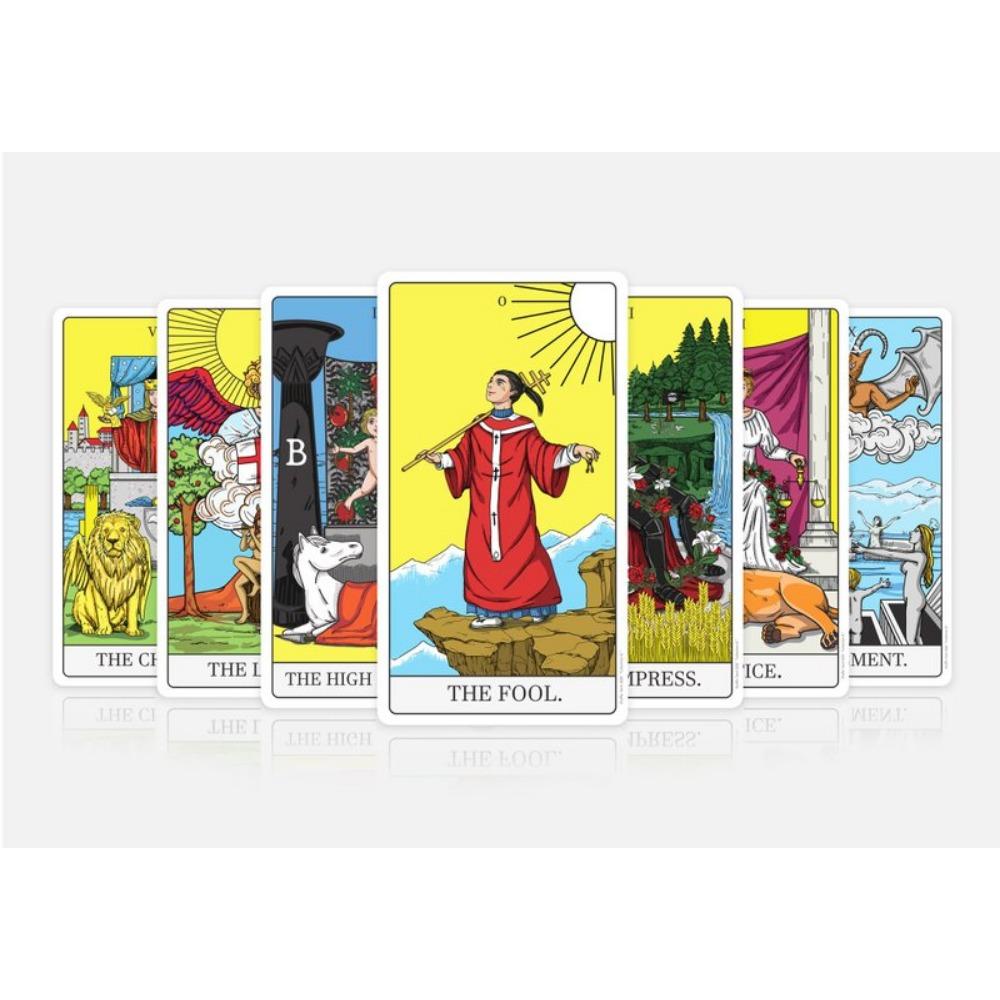 Коллекция таро Shuffle Tarot B Shuffled World of RWS Tarot Deck 80 шт. Карты Творческий способ рассказать историю 10,3*6 см