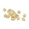 20 WOODEN LOZENGE BEADS - 19X12.8 MM - JEWELRY