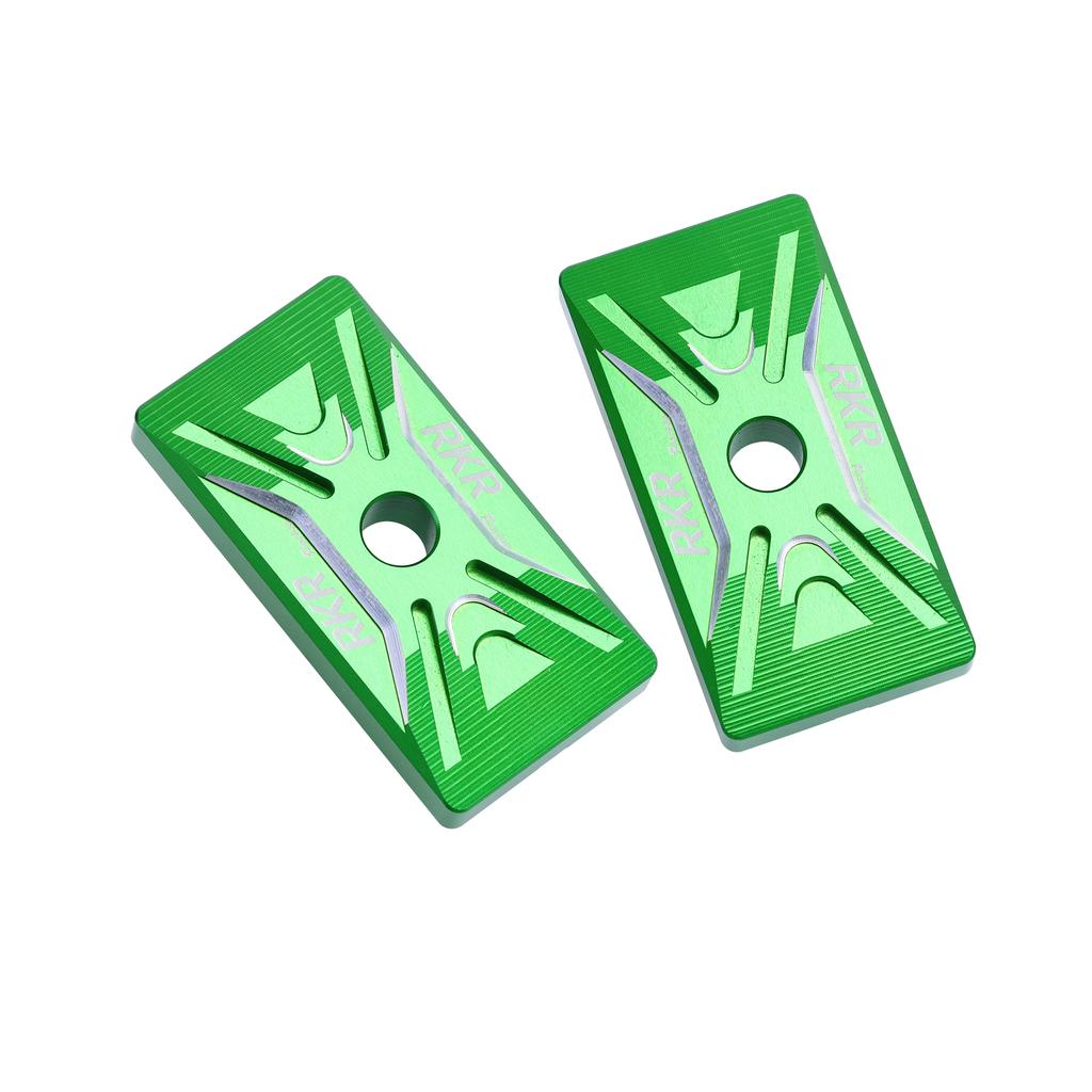 Мотоциклетная задняя плоская вилка крышка CNC алюминиевые колпачки маятника декоративные крышки аксессуары для Kawasaki Ninja400 Z400 NINJA