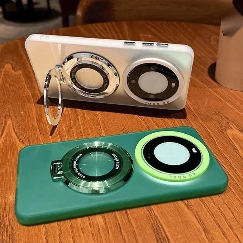 Матовый жесткий чехол-кольцо с магнитной подставкой для Tecno Spark 20 30 10 Pro 10C 30C 20C 8C GO 1 2025 2024 2023 2022 с подставкой