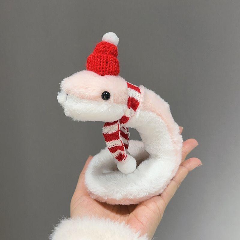 Милая причудливая плюшевая тряпичная кукла-змея - Мягкая игрушка для детей и девочек, Талисман-украшение