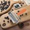 Stainless Steel Pizza Roller Puncher Effort-saving Berry Crusher Pizza Profile Puncher  Dough