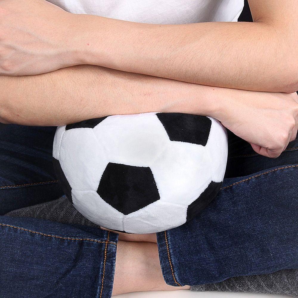Soft Home Decor Soccer Ball Plush Toy Football Stuffed Toys Sofa Cushion Simulation Ball Plush Toys
