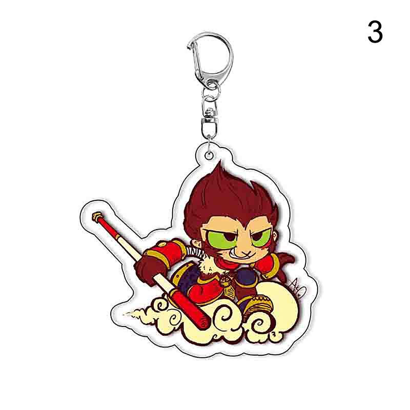 Китайская экшн-игра Black Myth Wukong брелок для ключей кольцо для сумки Monkey King Sun брелок ювелирные изделия геймер фанаты игровой подарок