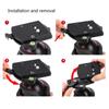 410PL DSLR Camera Tripod Quick Release QR Plate for 405 410 Camera Tripod Quick Release QR Plate Aluminium Camera Mount