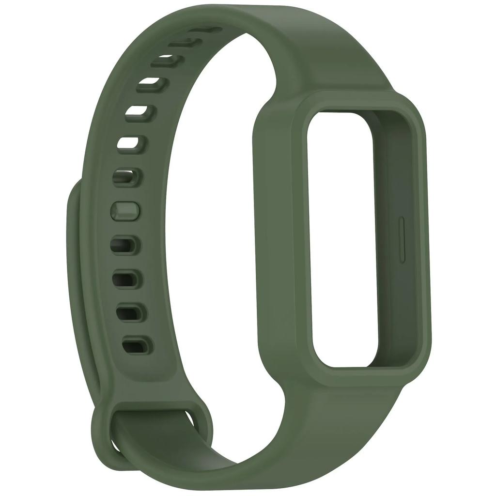 Силиконовый оригинальный ремешок для Xiaomi Band 9 Active Замена Интегрированный браслет для Redmi Band 3 Умные часы Браслет Correa
