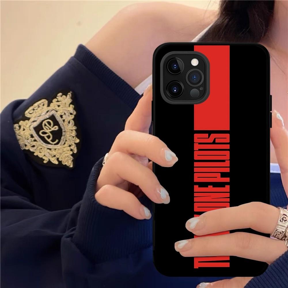 Музыкальный чехол для телефона Twenty One Pilots для iPhone 16 15 14 11 12 13 Mini Pro XS Max Чехол 6 7 8 Plus X Funda Shell