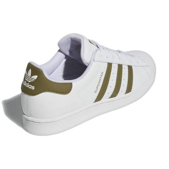 adidas Superstar Белый Фокус Оливковый - HP5501