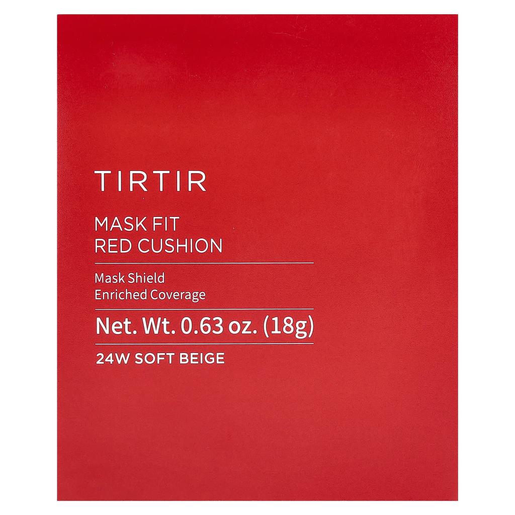 Mask Fit Red Cushion, 24W Soft Beige, 18G(0.63Oz)